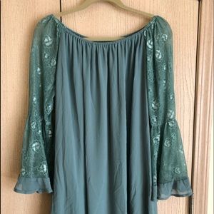 Rock 47 Lace Bell Sleeve Dress